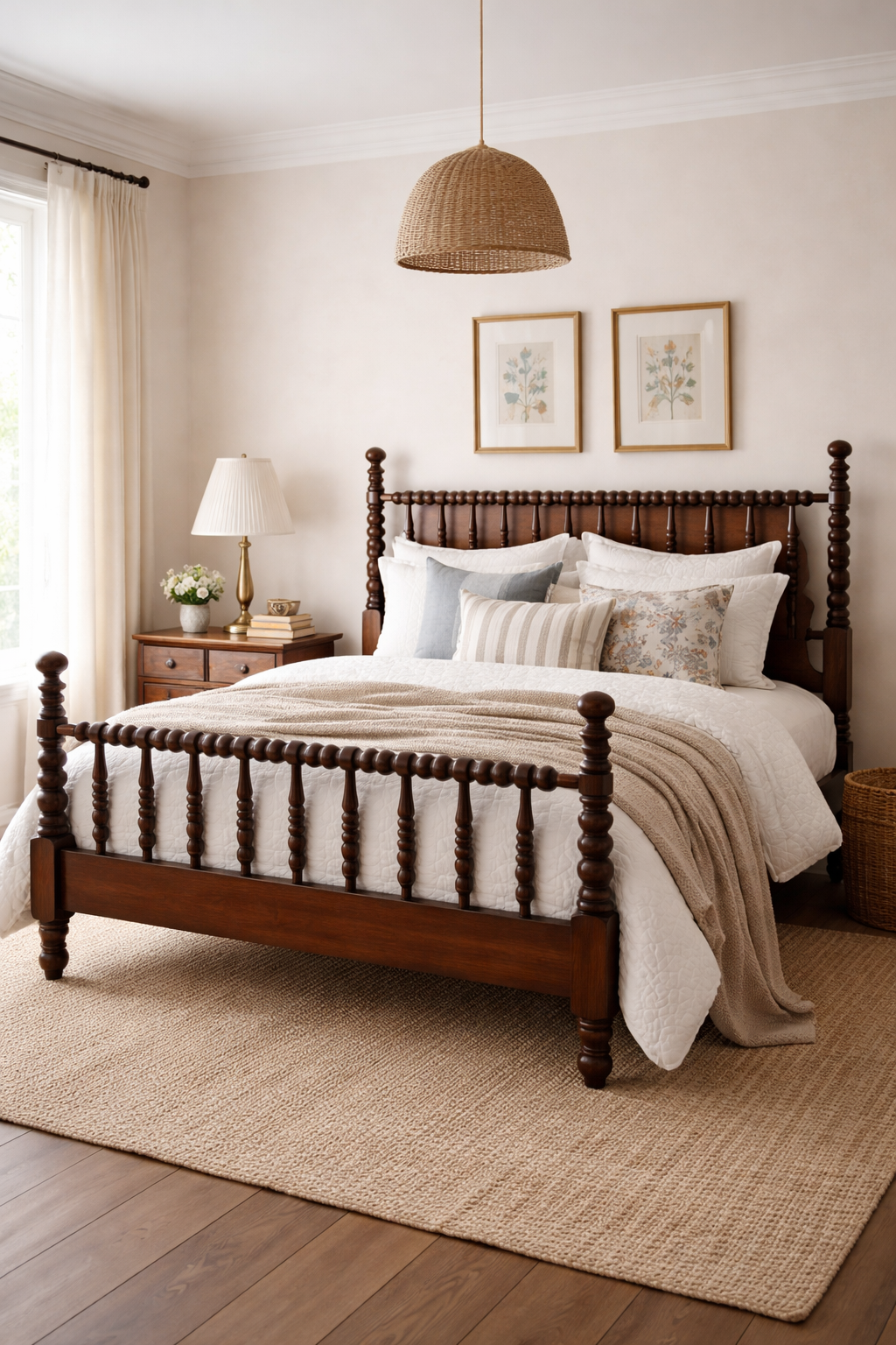 classic spindle bed craftsmanship