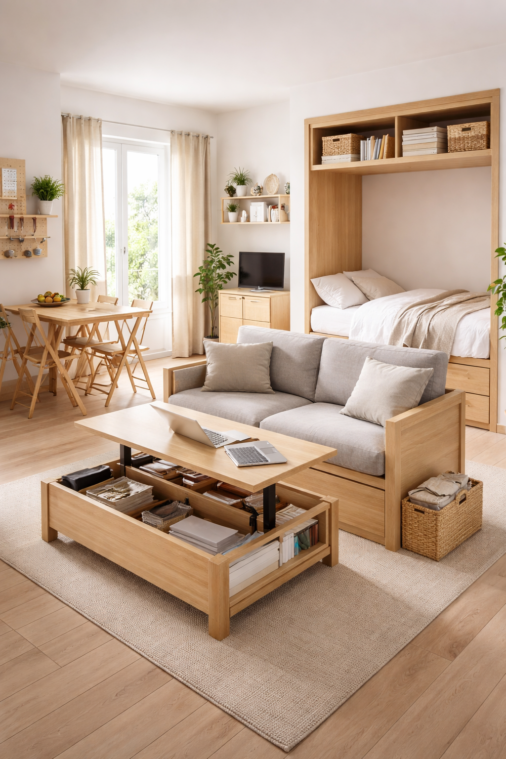 multi functional space saving furniture