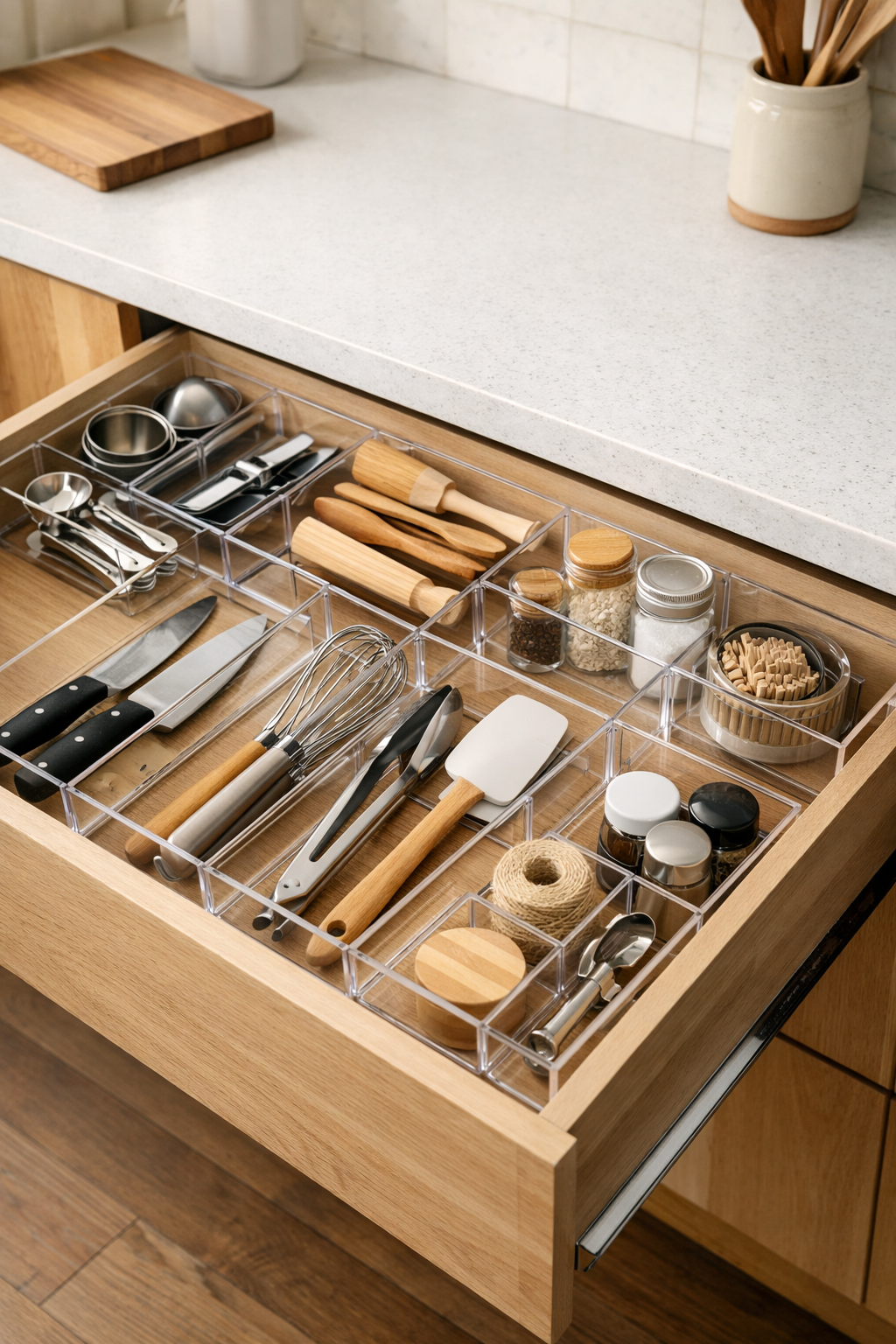 sleek customizable acrylic organizers