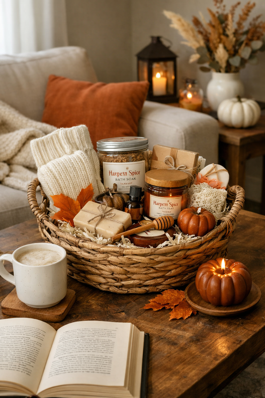autumn comfort self care ritual