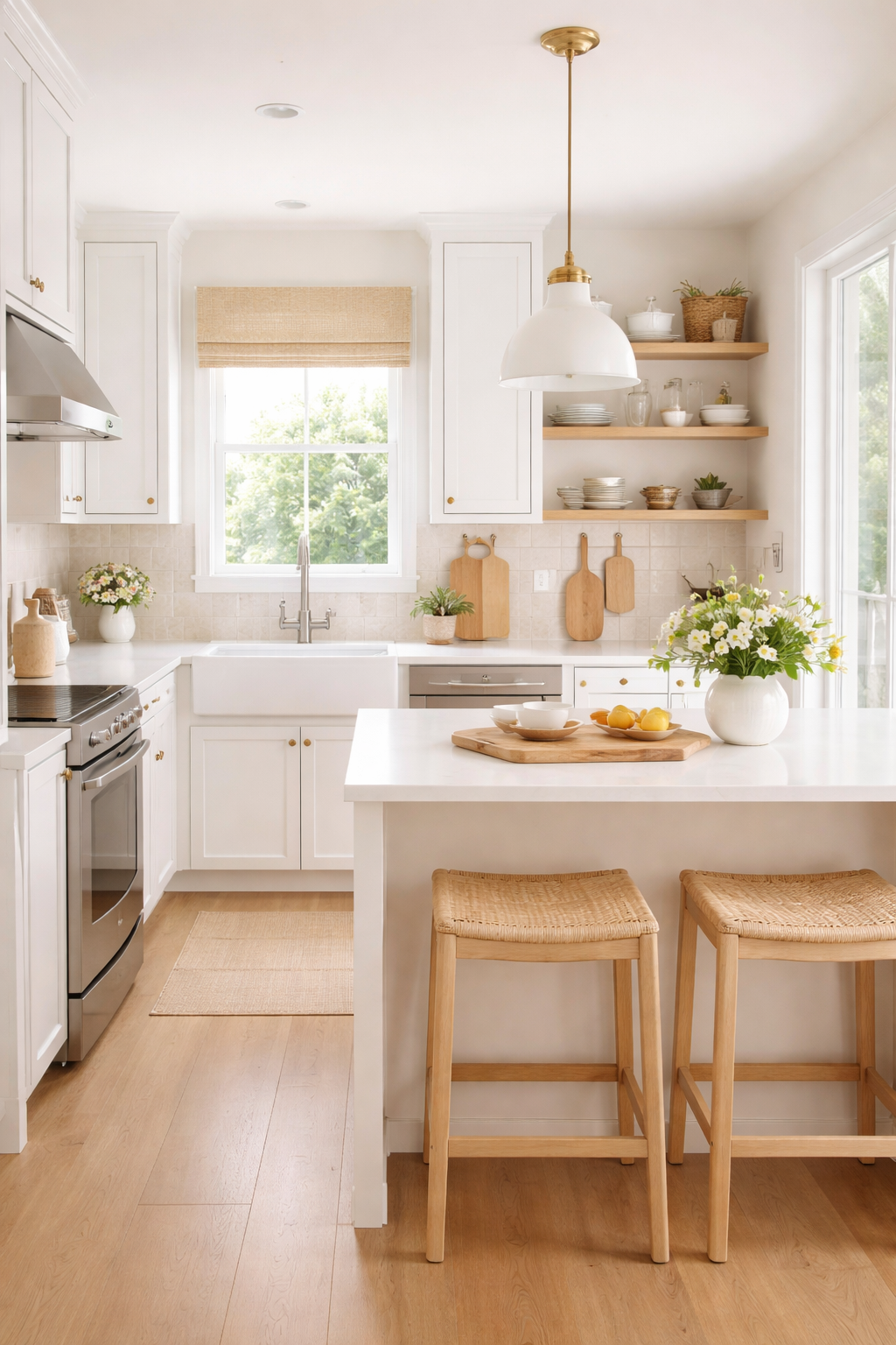 use light bright colors