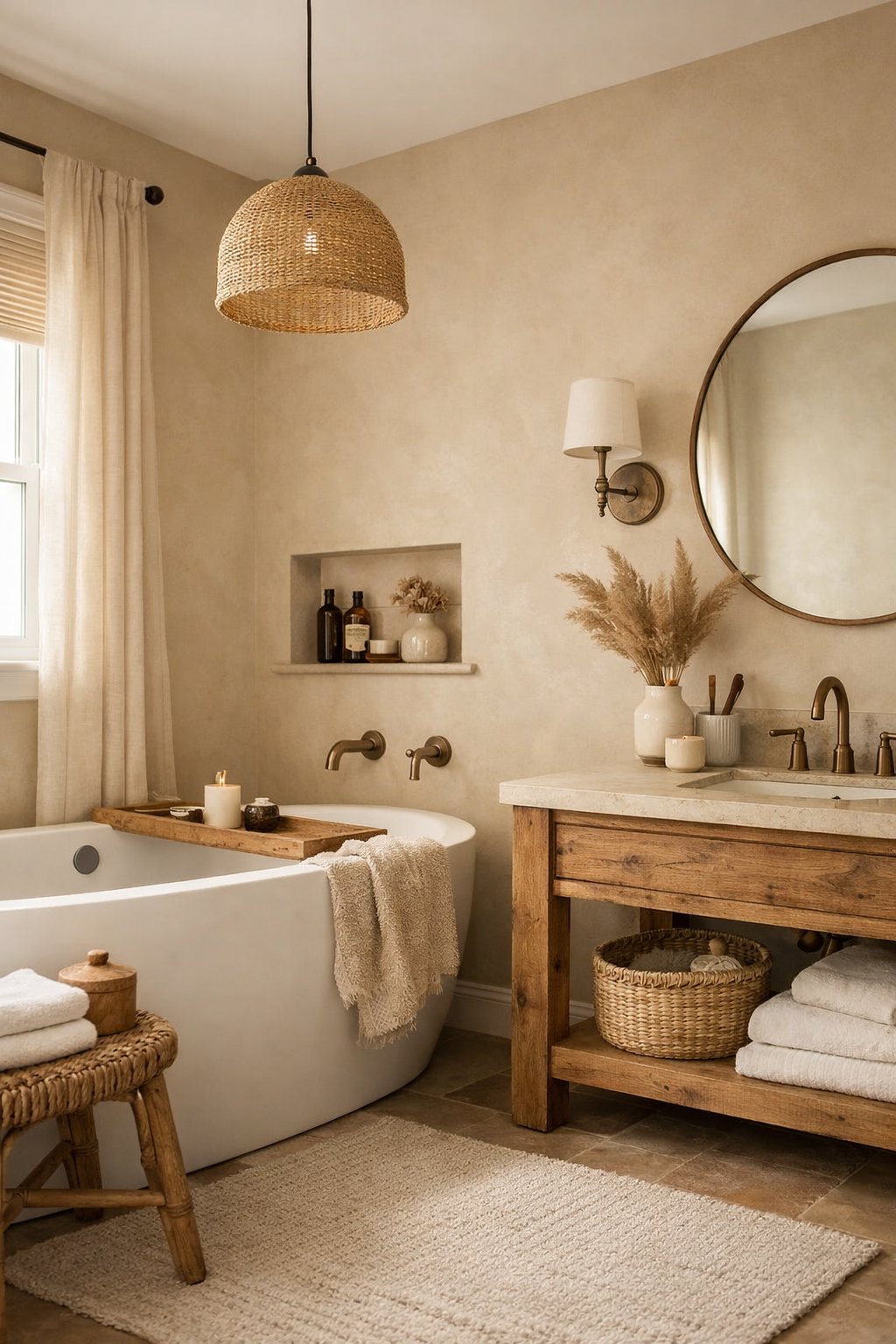 warm neutral inviting ambiance