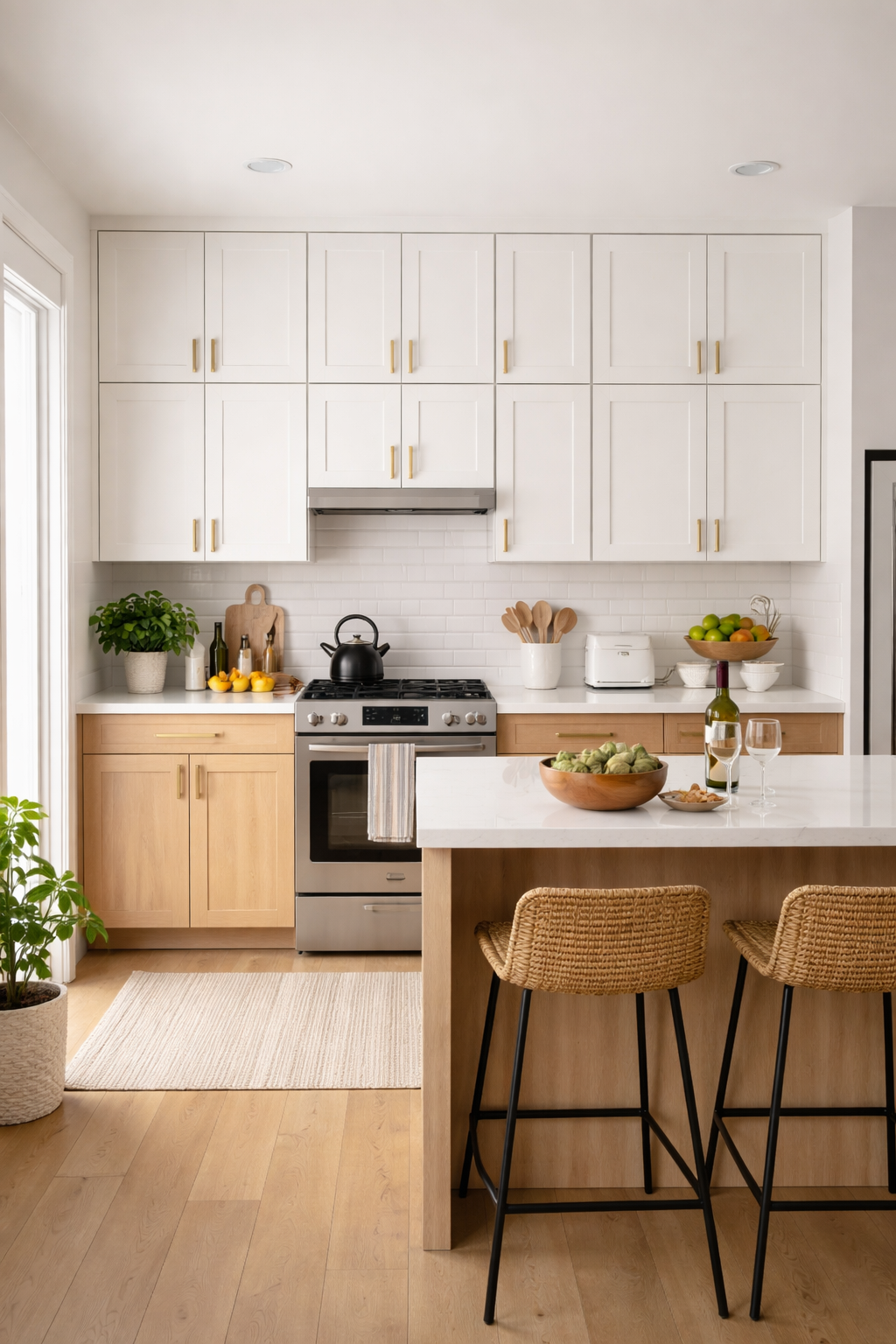 30 Smart & Stylish Ideas for Apartment Kitchens (Renter-Approved!) 20 apartment kitchen cabinet ideas