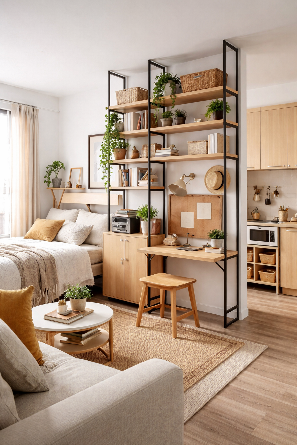 vertical space maximization