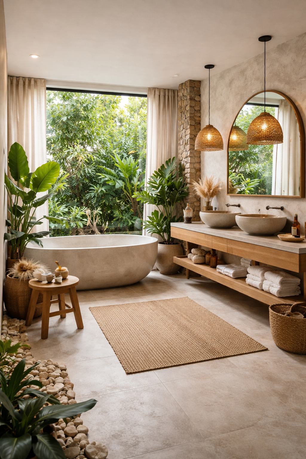 natural earthy tranquil sanctuary