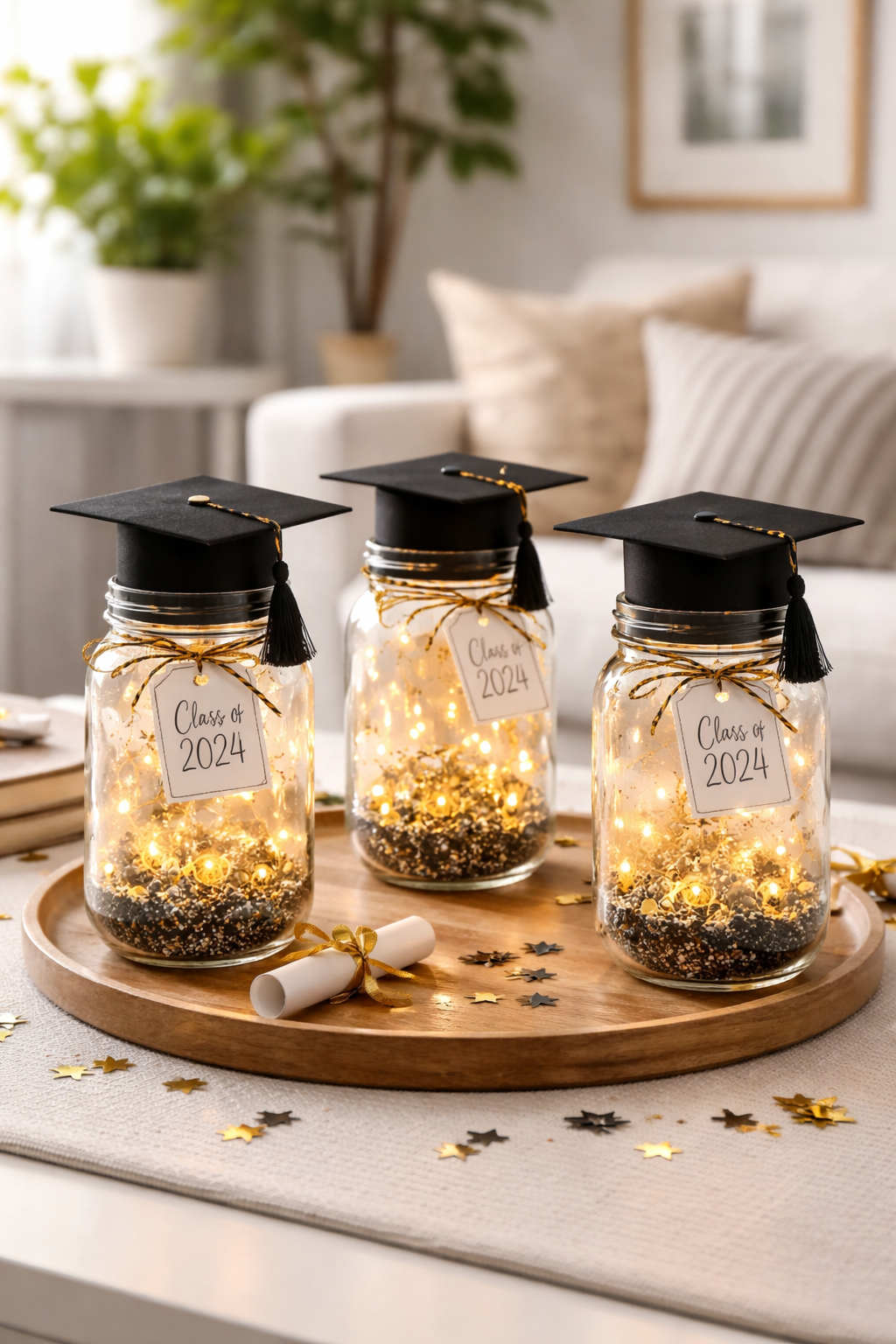 create stylish graduation lanterns