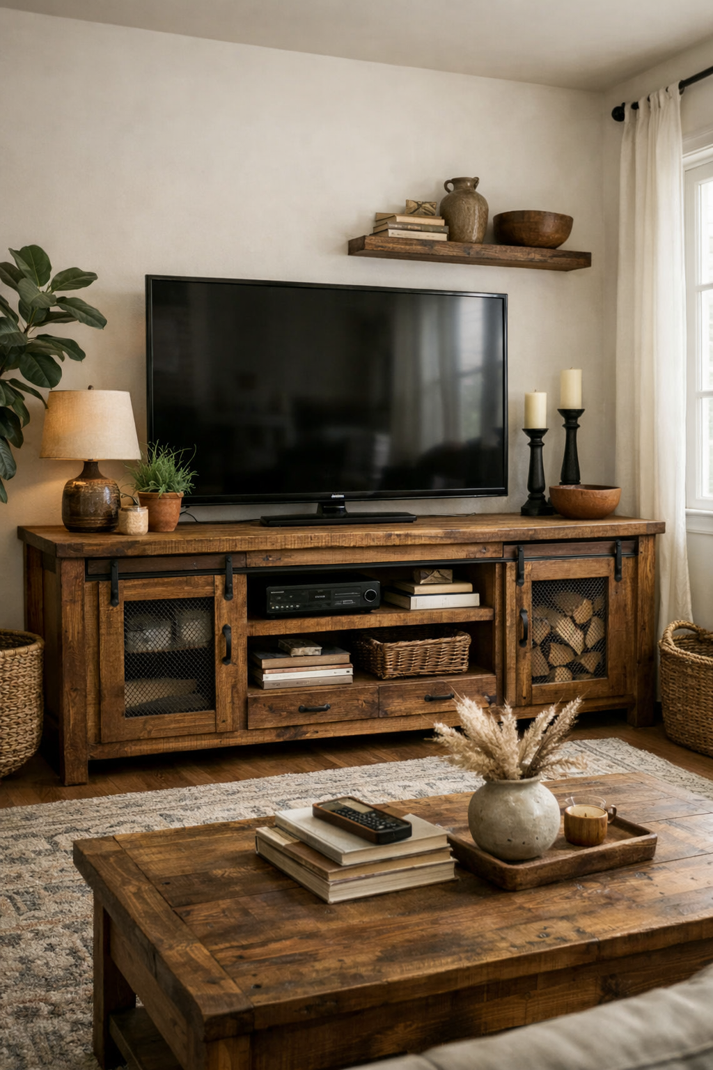 warm handcrafted rustic charm