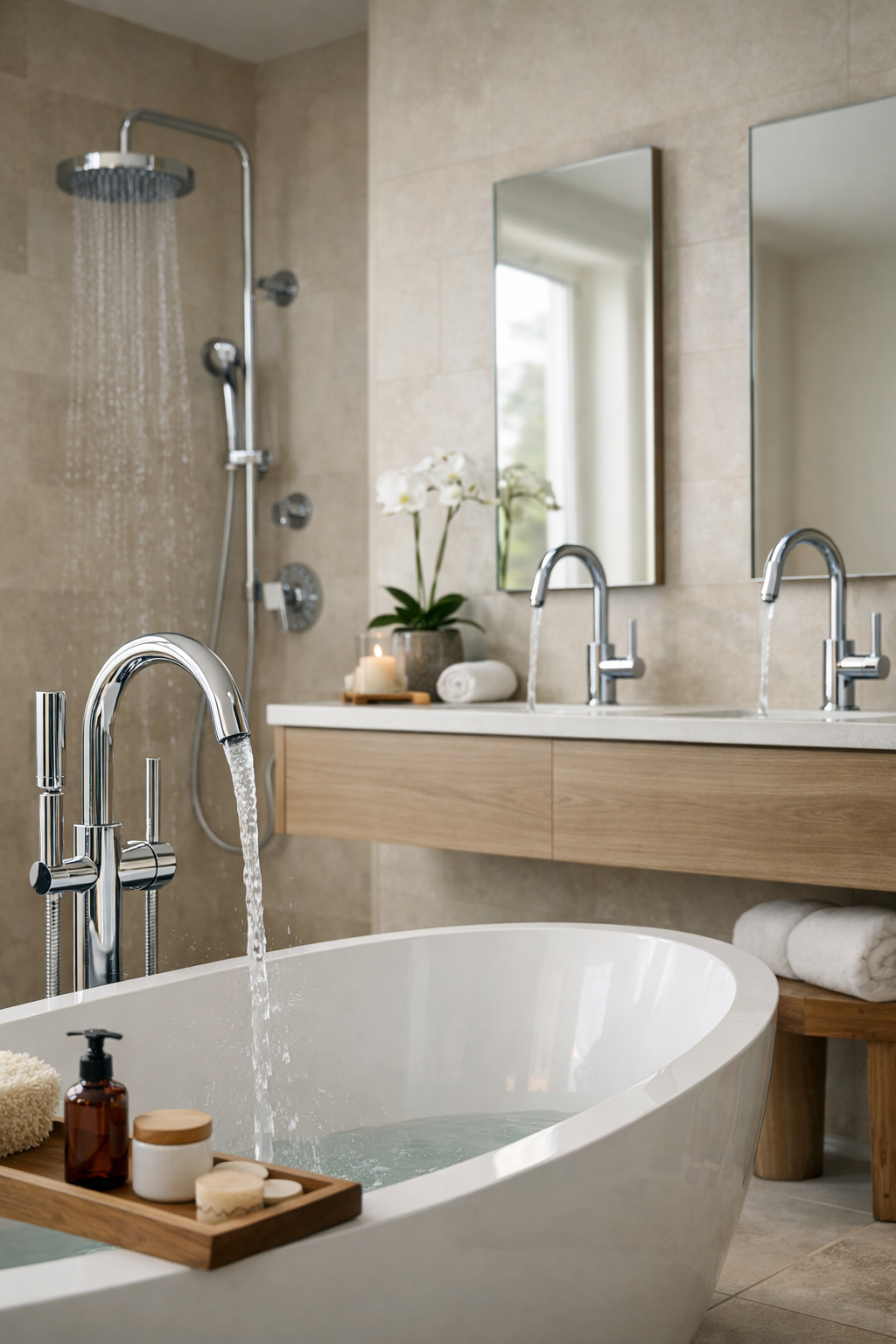 luxury water saving fixtures