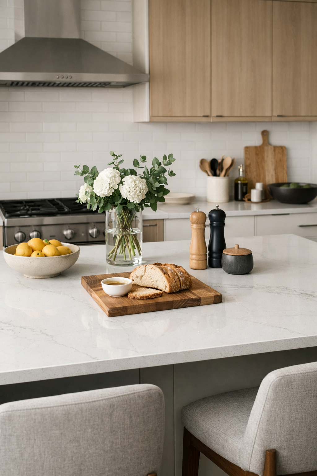 28 Stylish & Functional Kitchen Countertop Ideas to Try Now 2 elegant durable modern surfaces