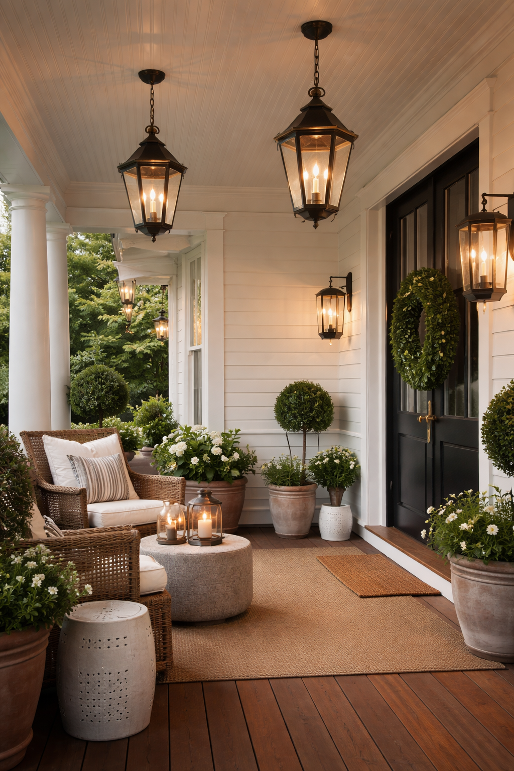 elegant porch lighting ideas