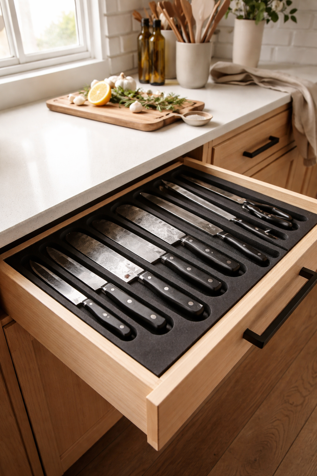 custom storage for sharp tools