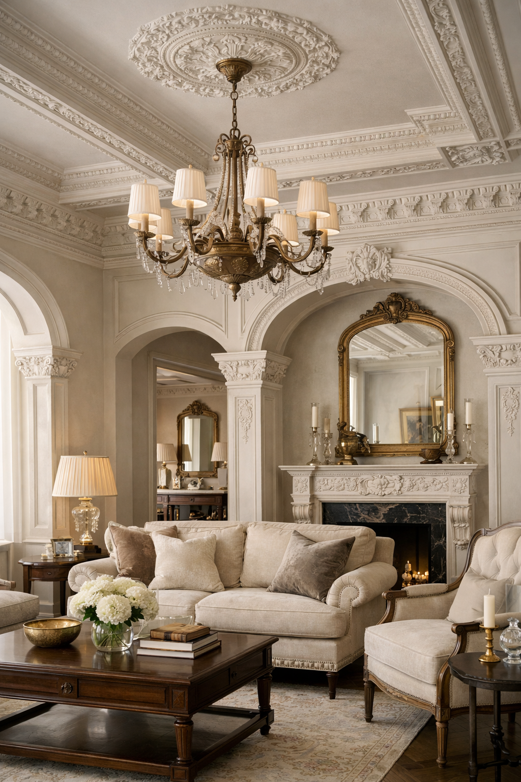 elegant architectural detailing