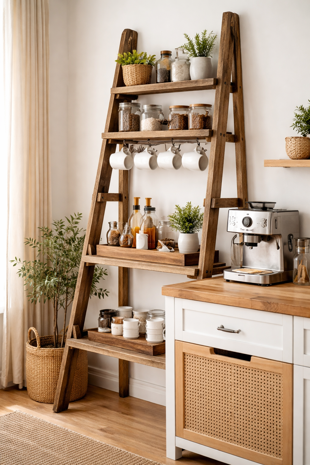 ladder coffee organizer charm