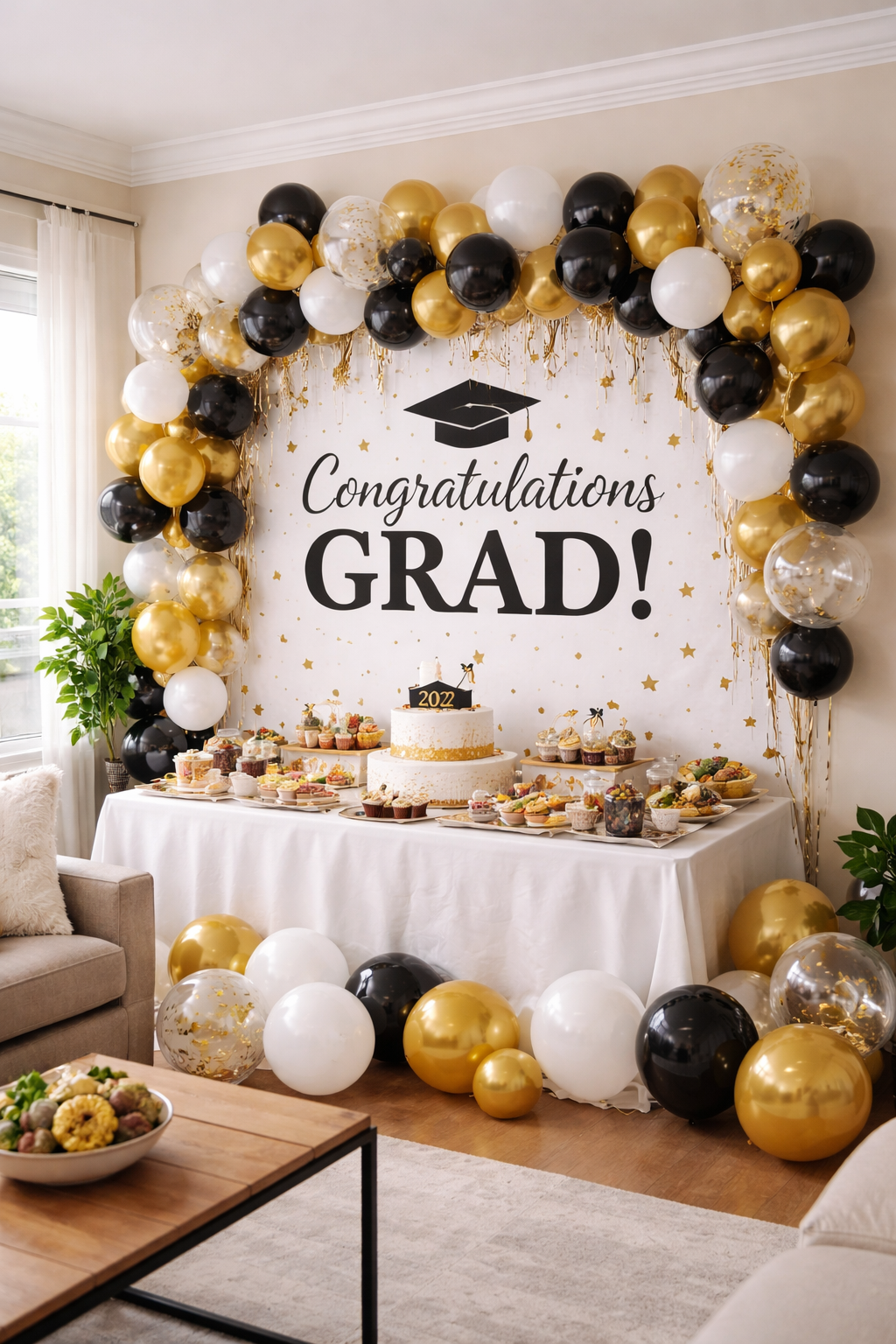 20 Epic Backyard Graduation Party Ideas for a Celebration to Remember 3 vibrant graduation celebration backdrop
