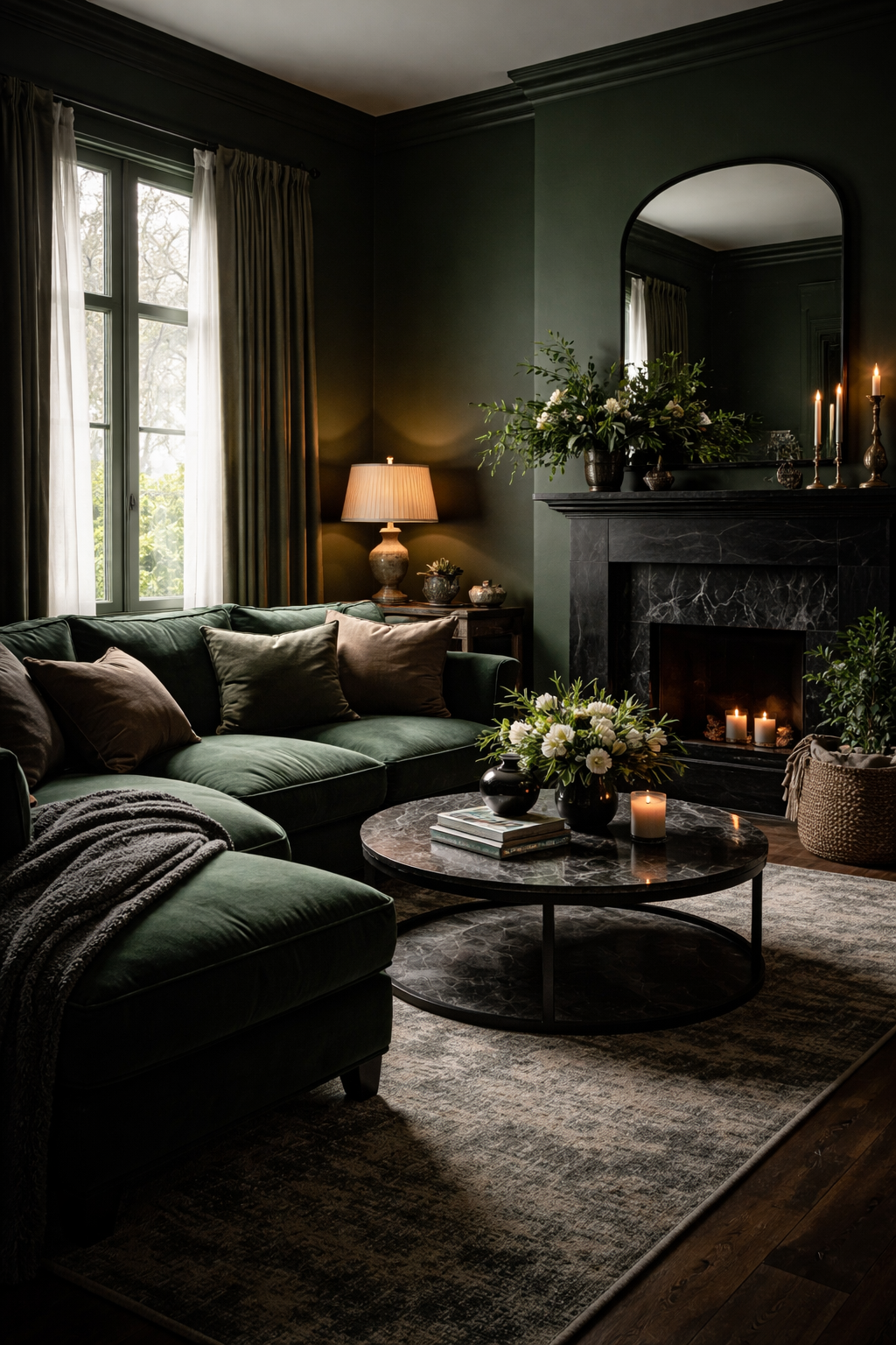 lush green moody atmosphere
