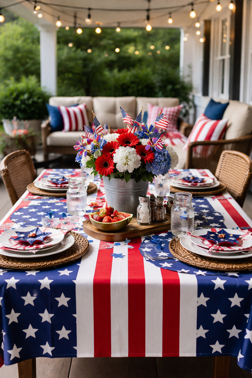 patriotic table decorating ideas