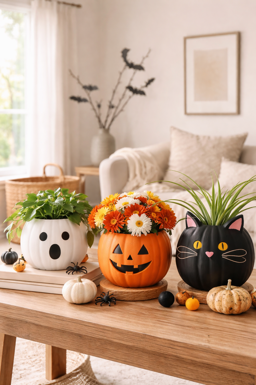 diy halloween planters