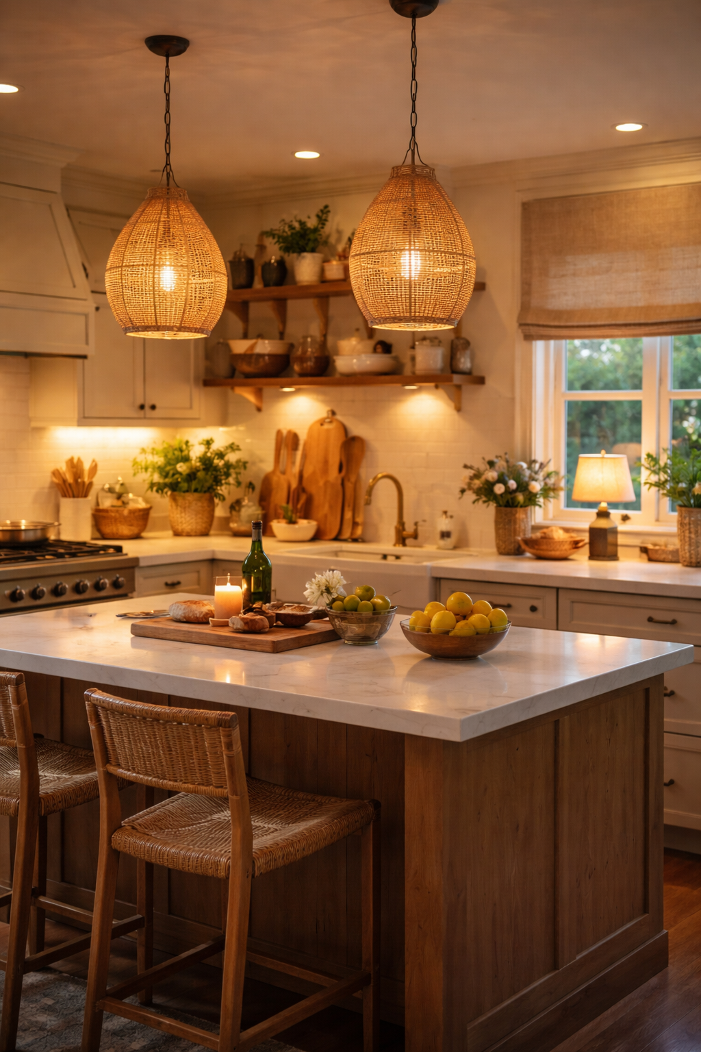 create inviting warm atmosphere