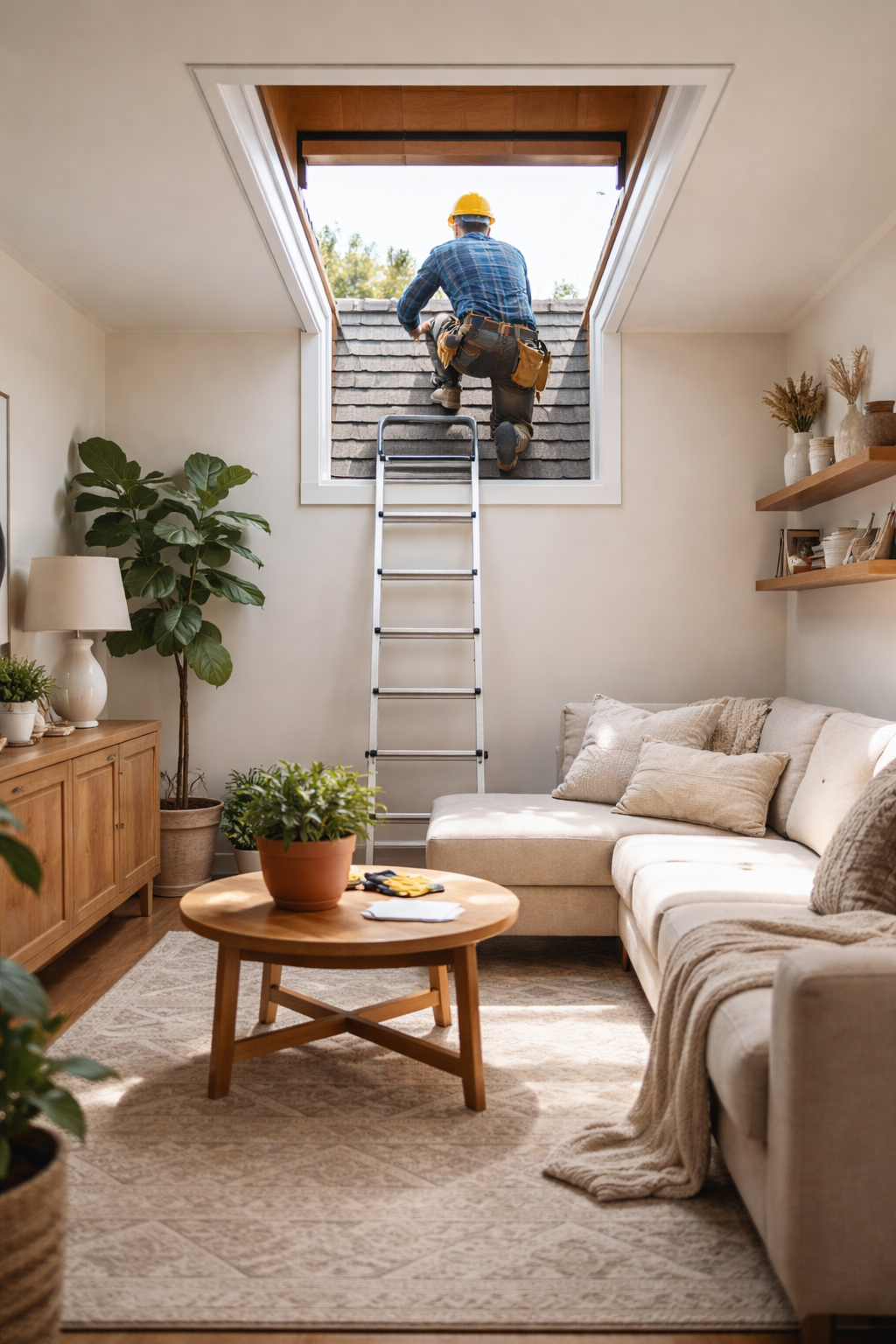 regular roof inspection and maintenance