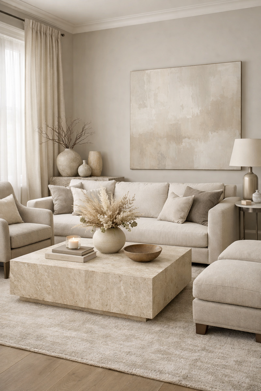 neutral tones create elegant harmony