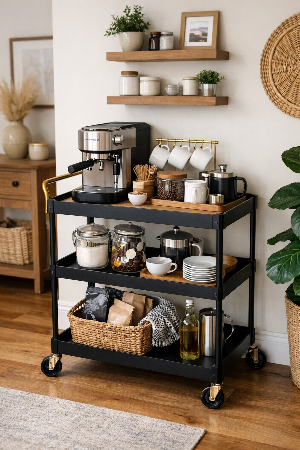 mobile chic coffee station