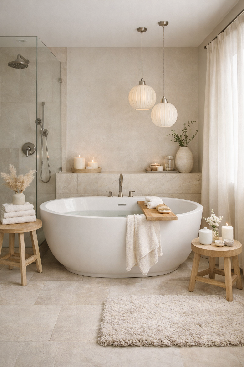 soft calming neutral tones