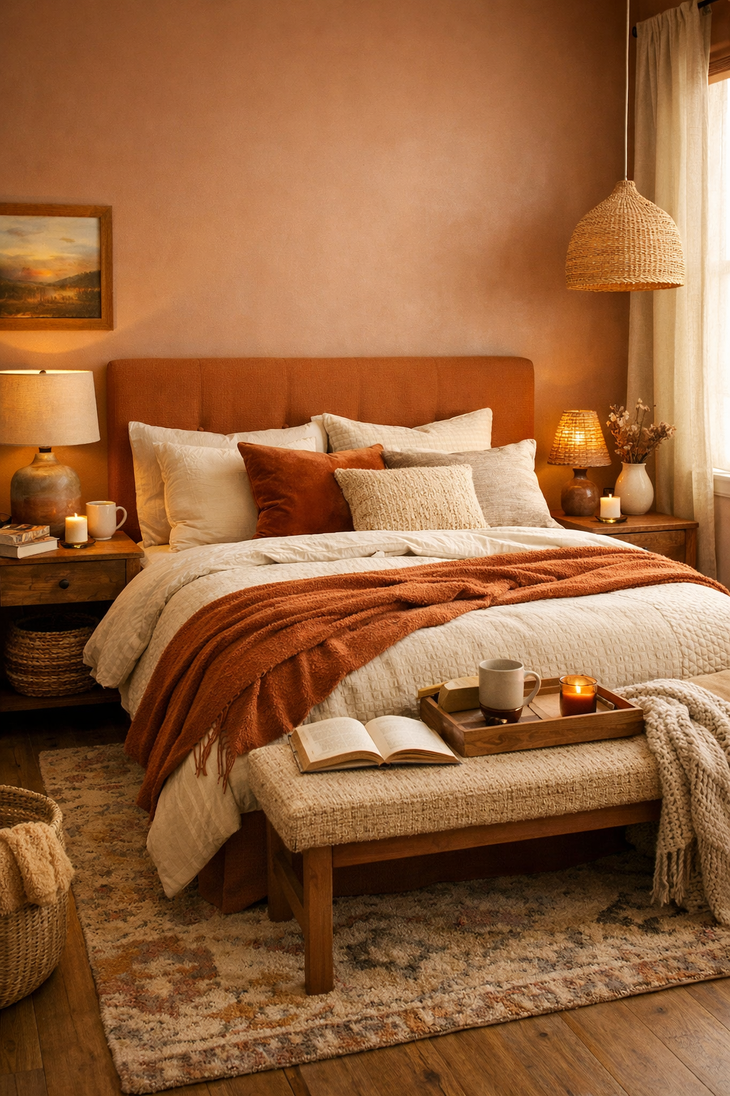 cozy warm color palette