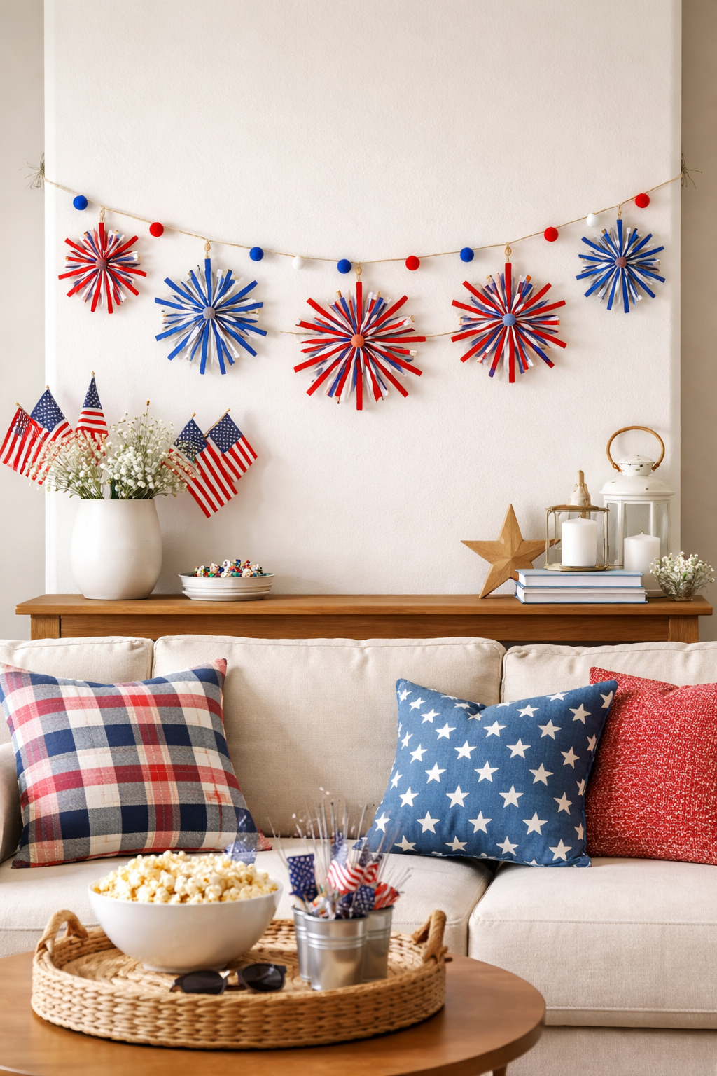 create vibrant firework art