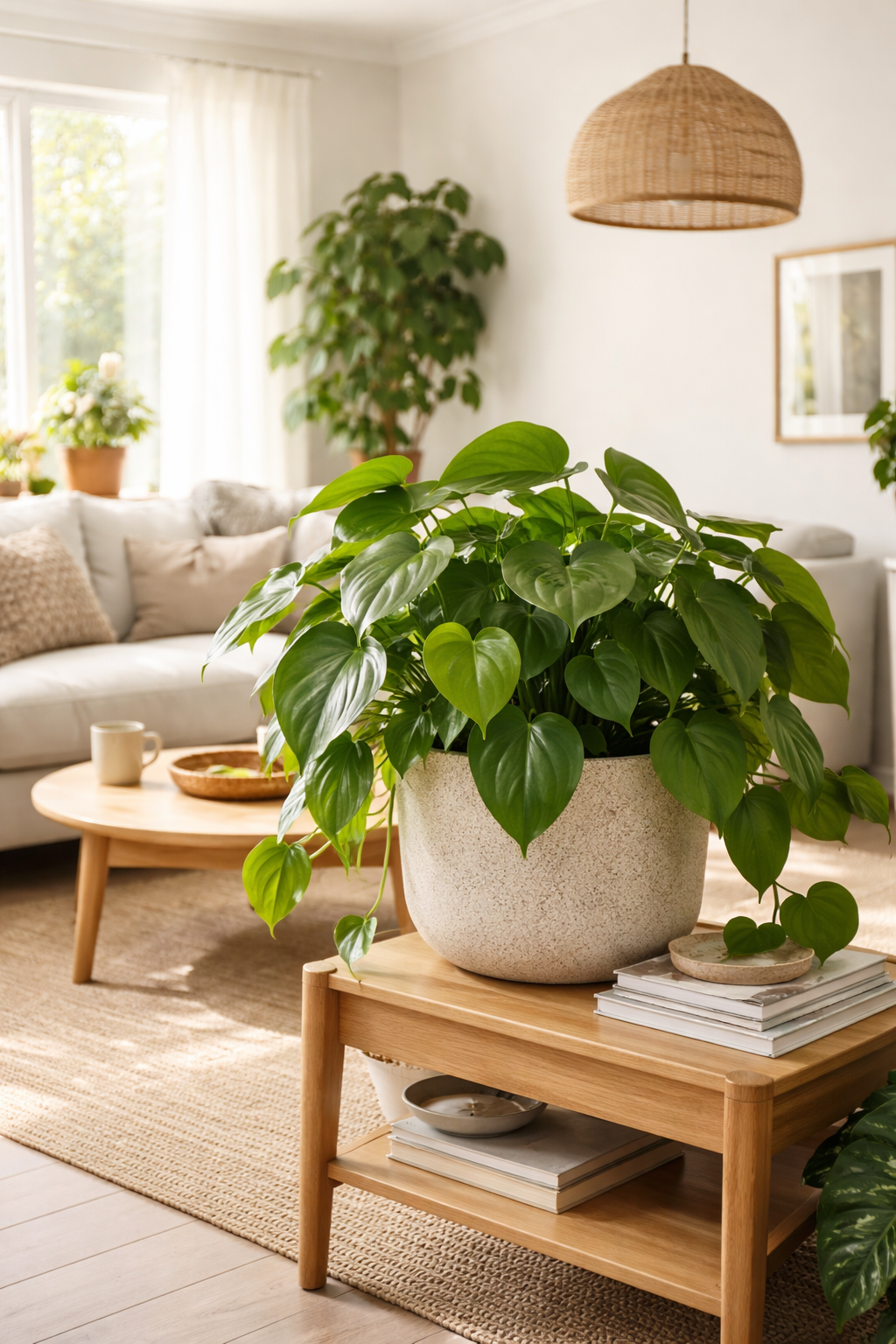 easy lush air purifying plant
