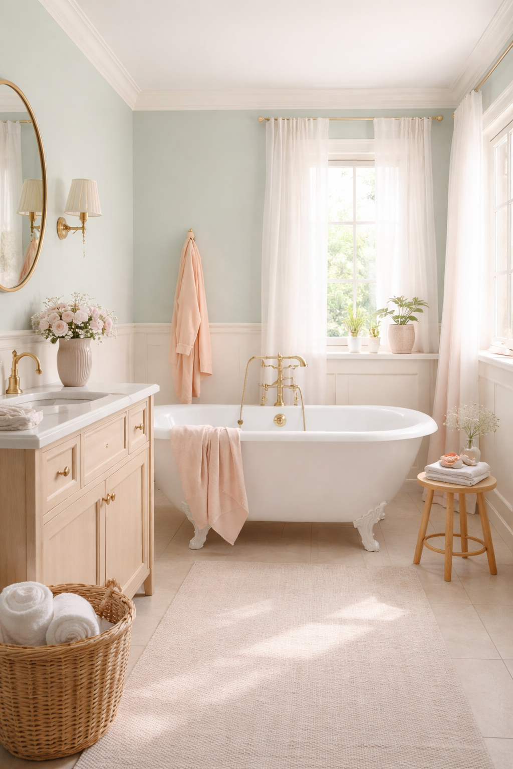 pastel colors create serenity