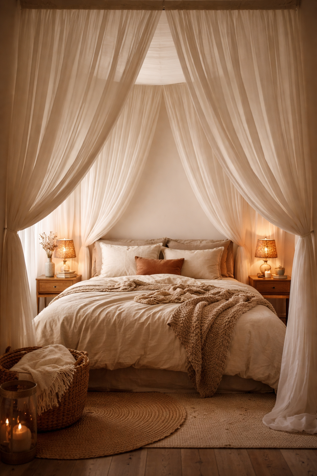 soft airy cozy enclosure