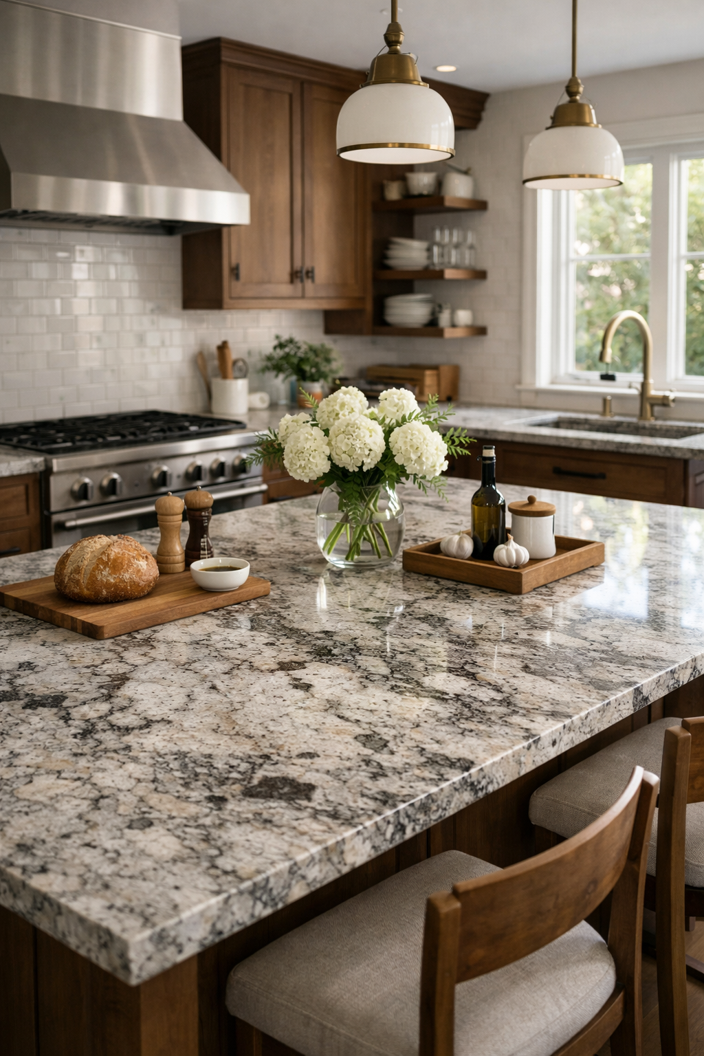 28 Stylish & Functional Kitchen Countertop Ideas to Try Now 5 timeless durable elegant granite