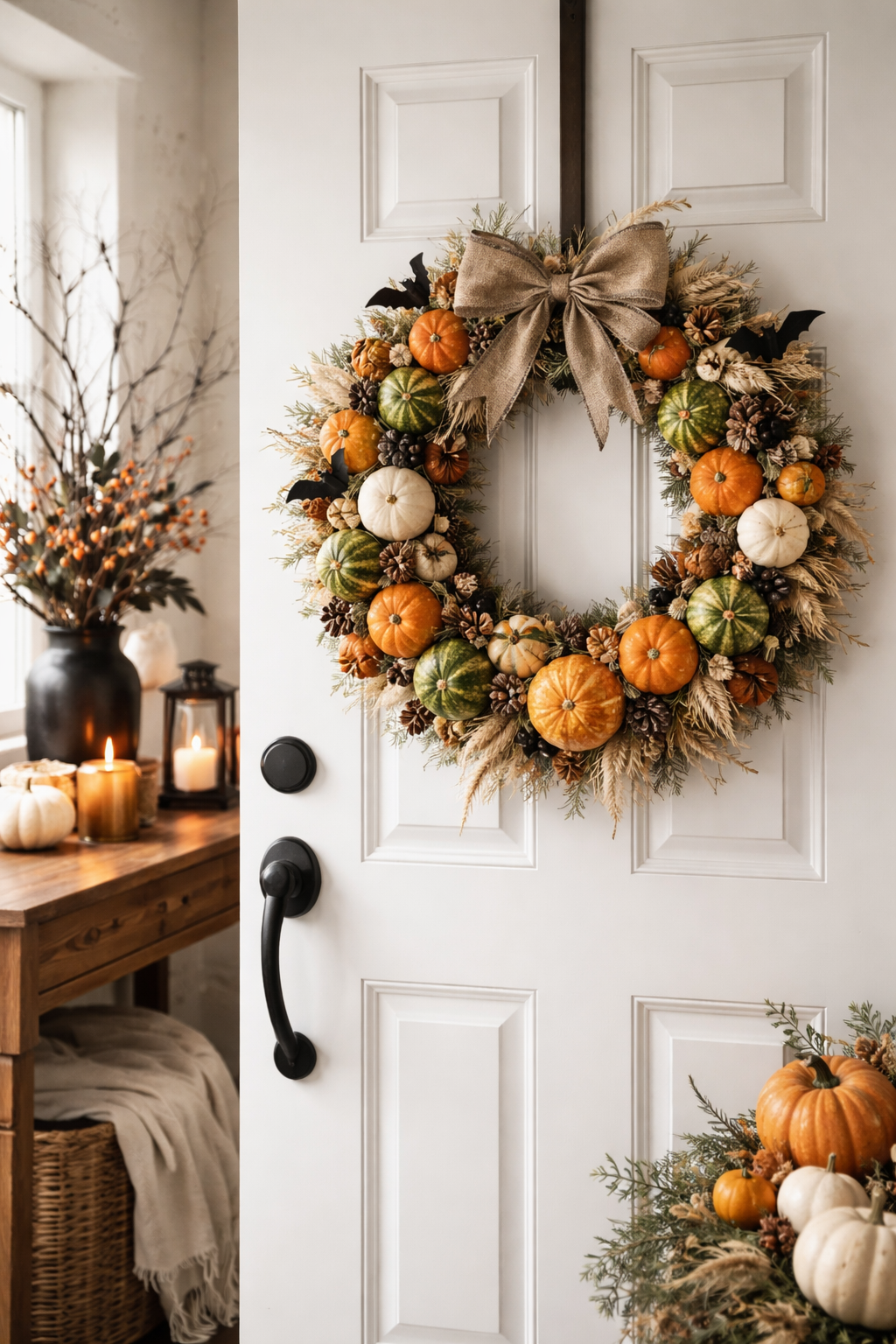 45 Halloween Wreath Ideas to Impress Your Trick-or-Treaters Before October 5 Halloween Wreath