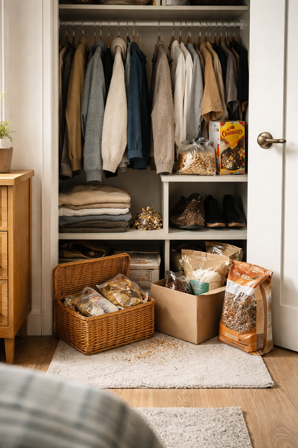 items vulnerable to pests