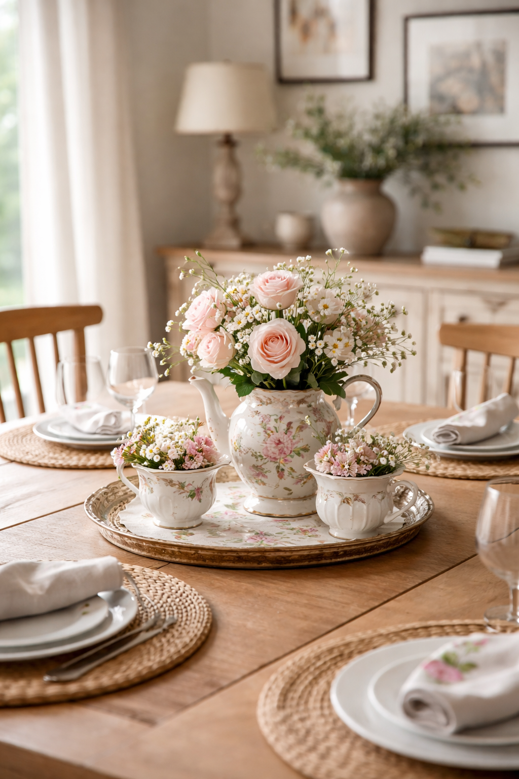 vintage blooms enhance charm