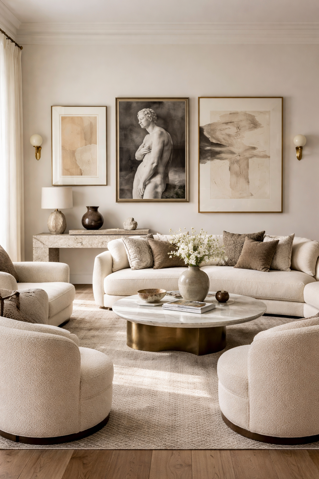 curated art enhances elegance