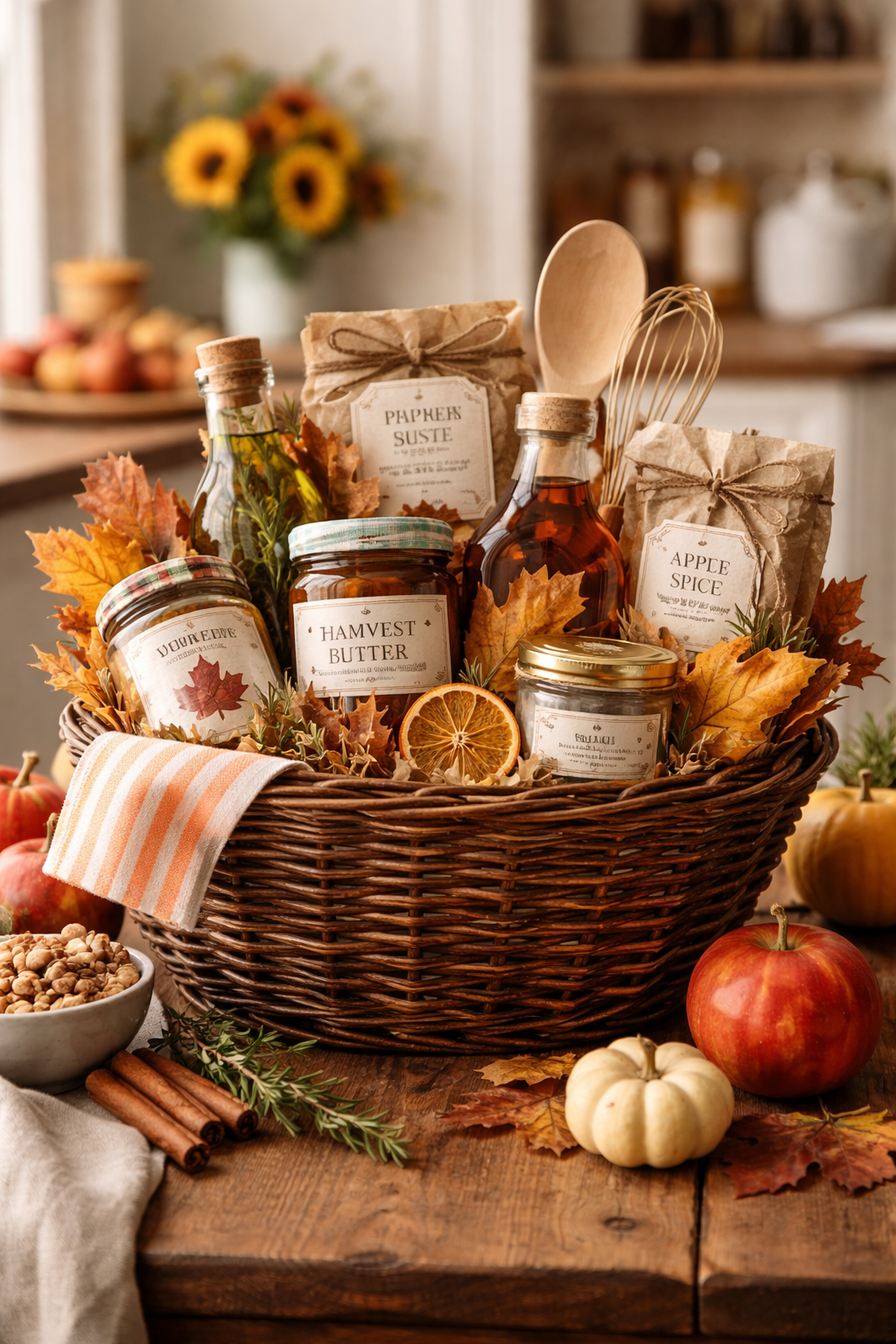 autumn cooking gift set