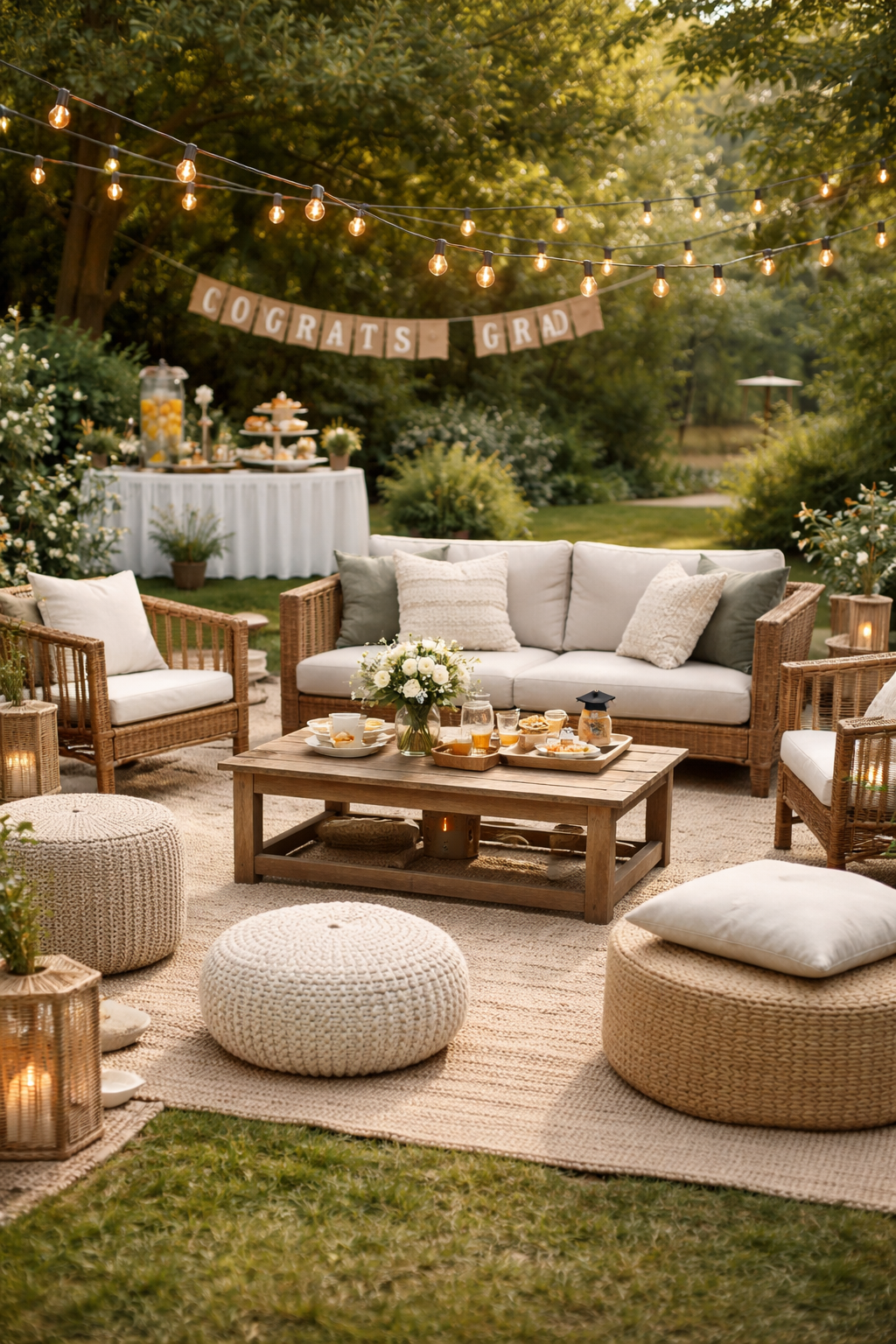 arrange inviting cozy seating