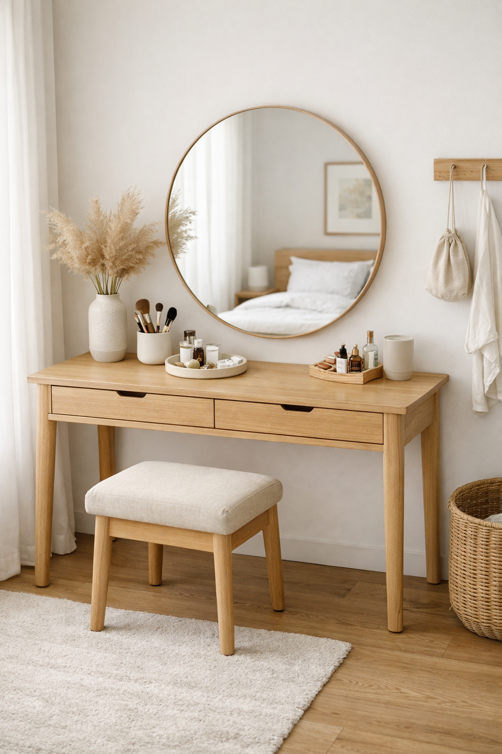 clean light wood minimalist