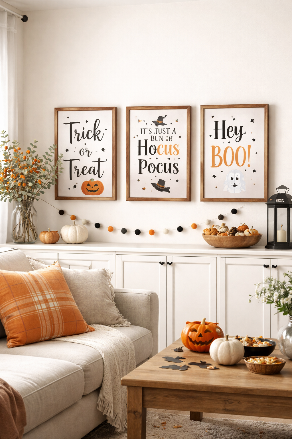 printable signs in wooden frames
