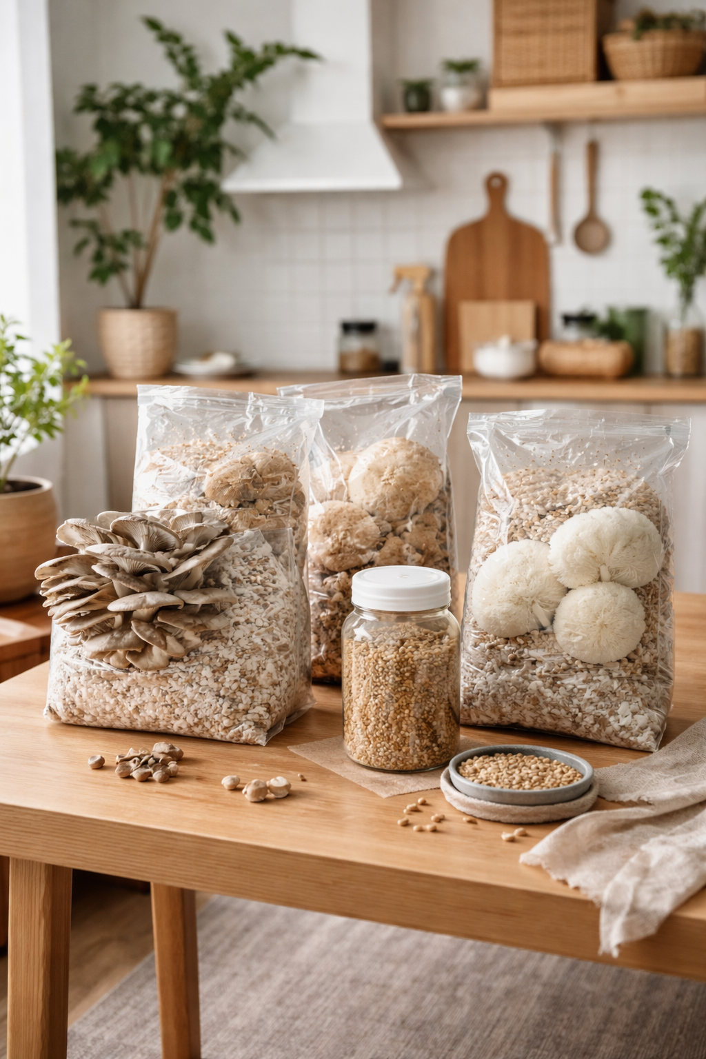 mycelium cultivation and spawn