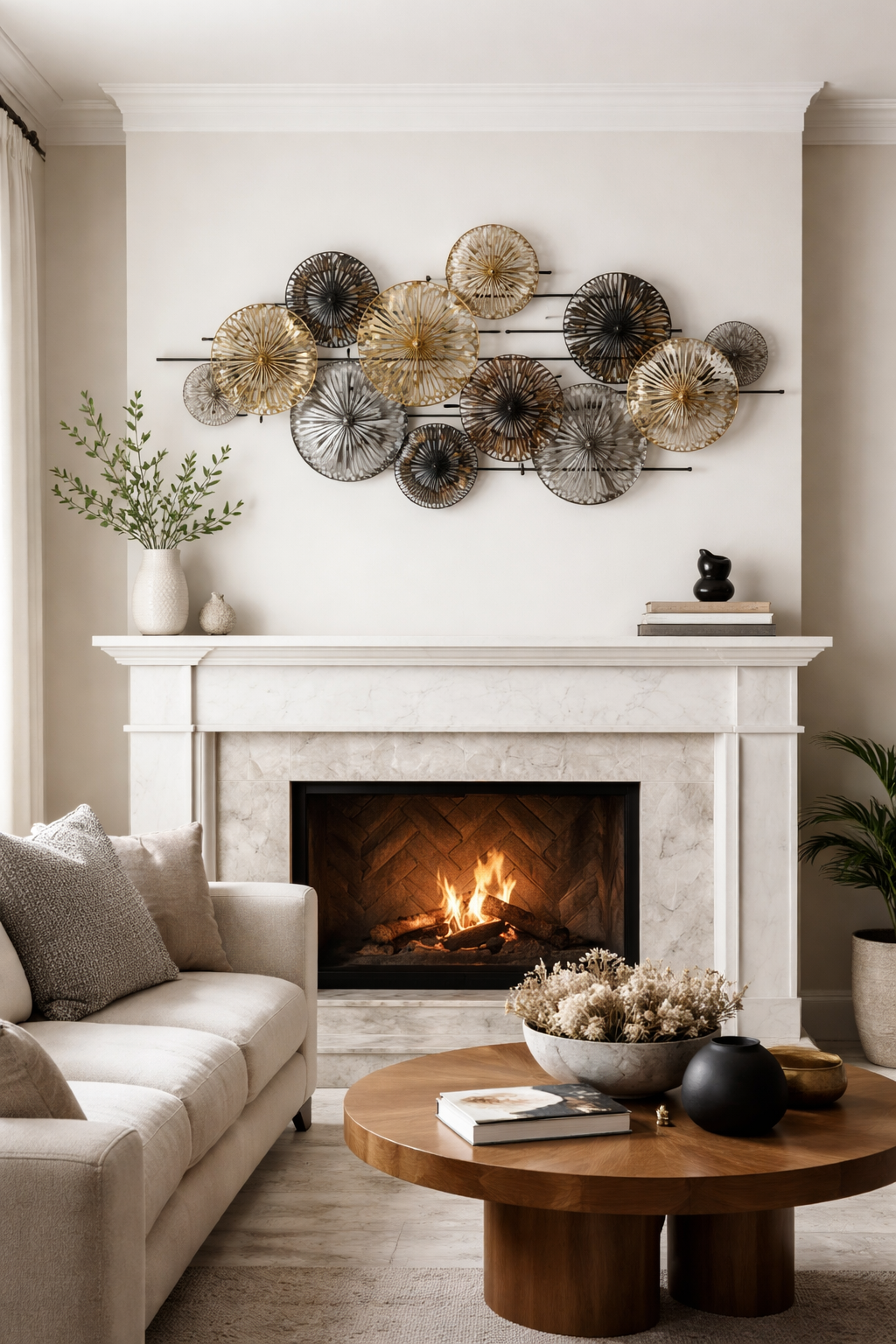 contemporary artistic metal sculptures