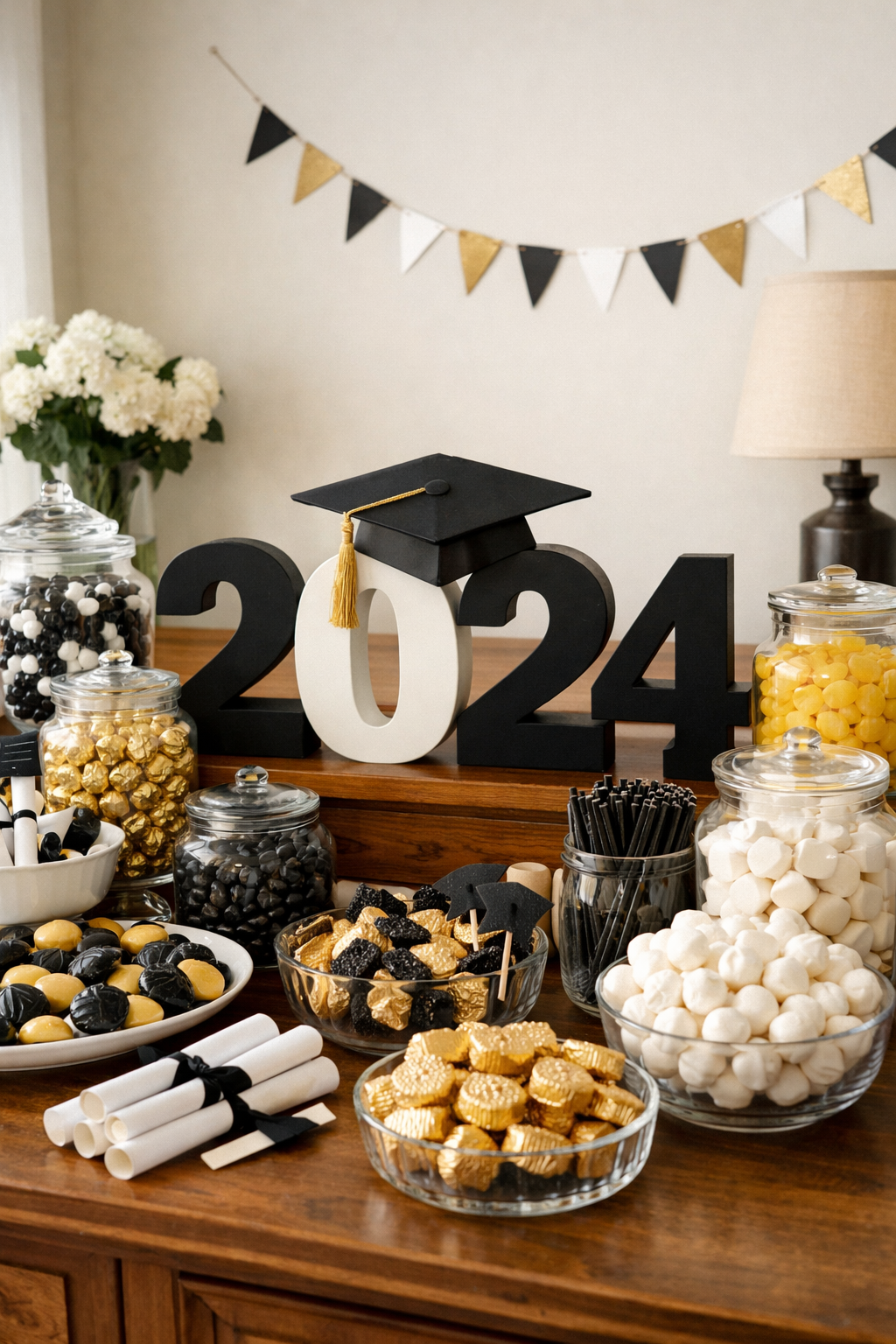 celebrate graduation with candy