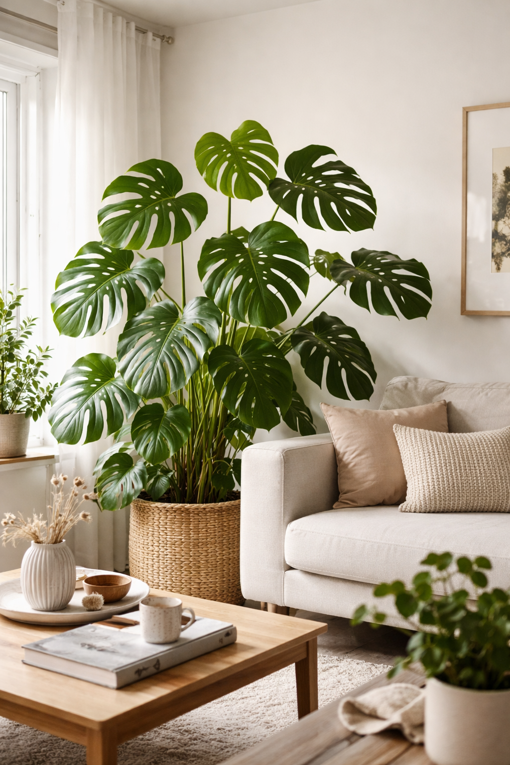 lush tropical leafy plant