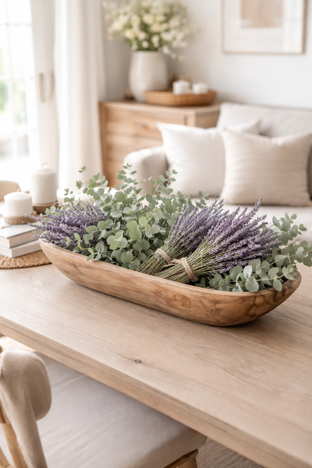 calming fragrant floral arrangement