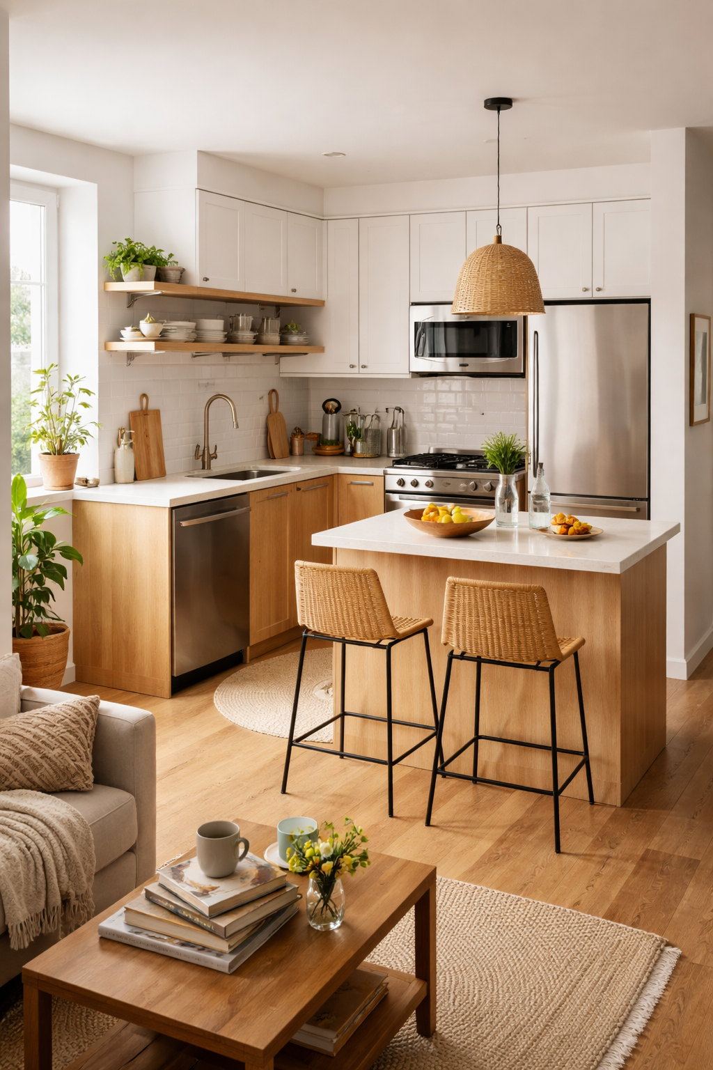 efficient compact kitchen design