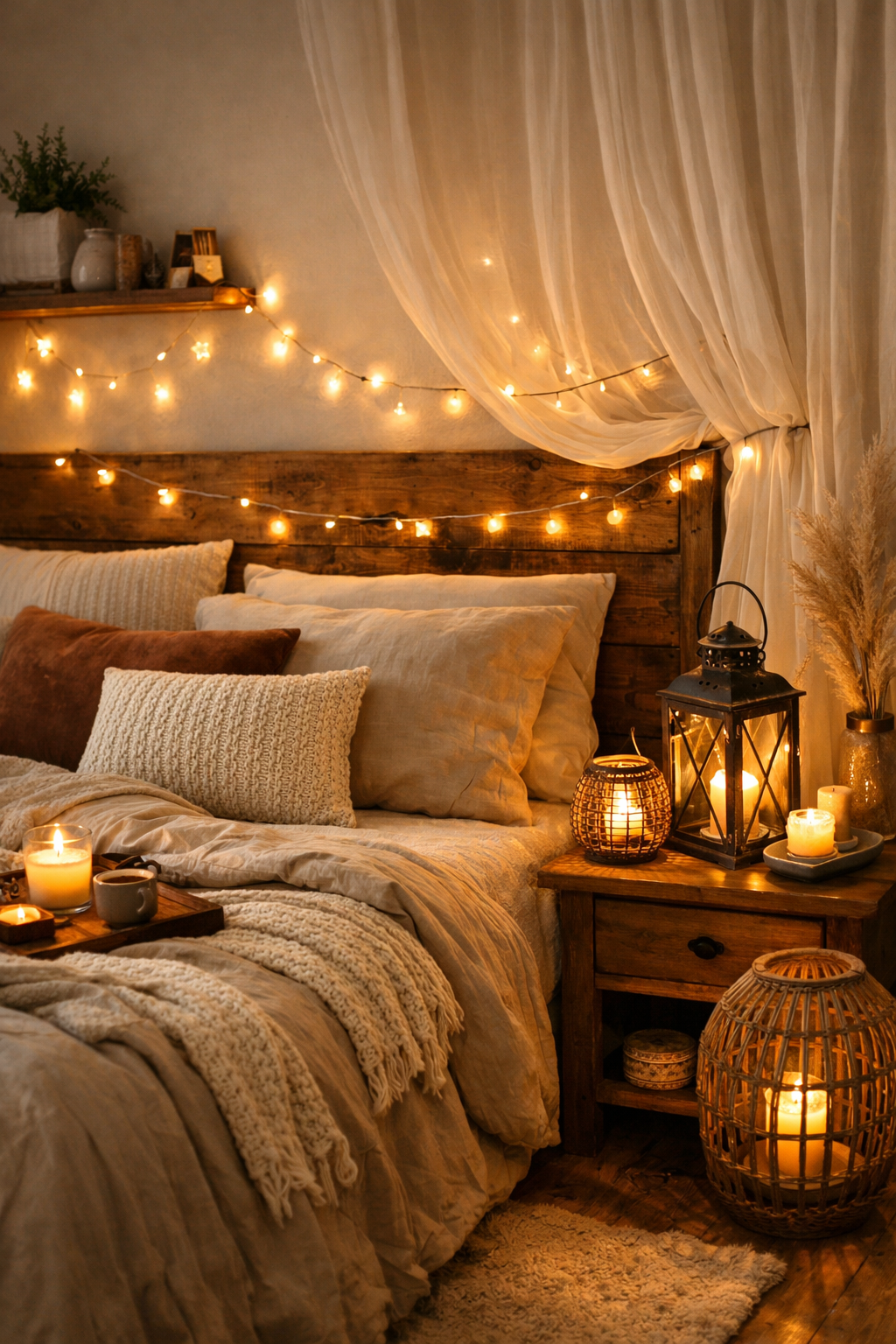 soft glowing cozy ambiance
