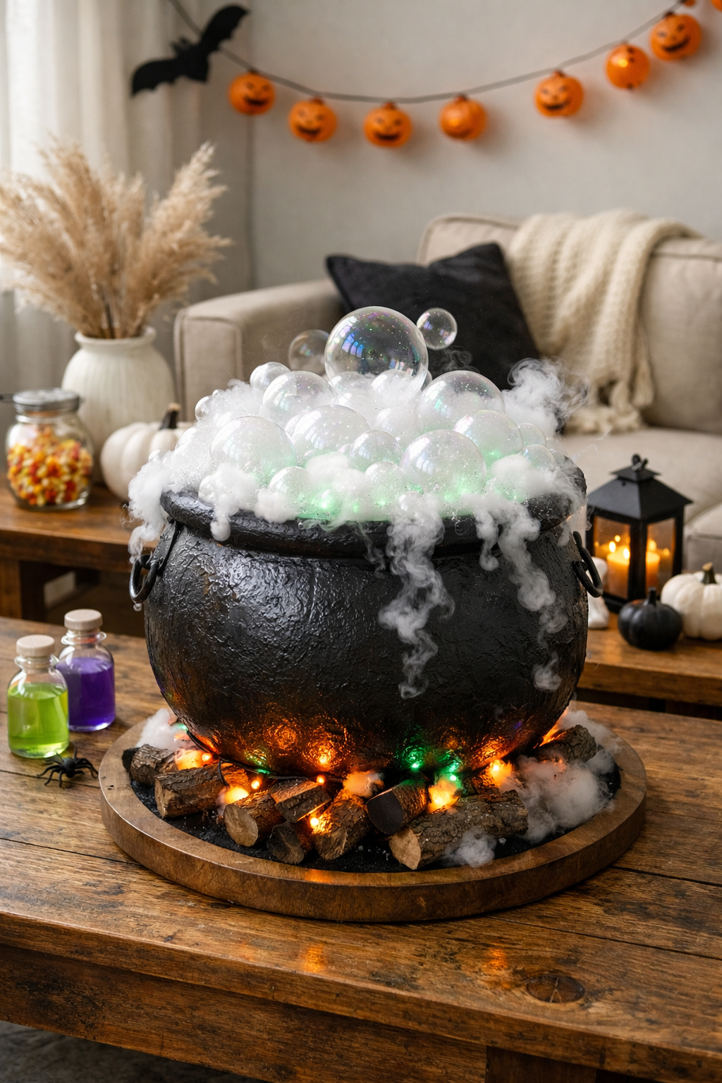bubbling cauldron diy