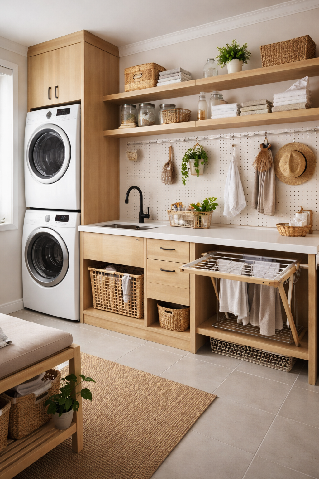 maximize laundry room efficiency