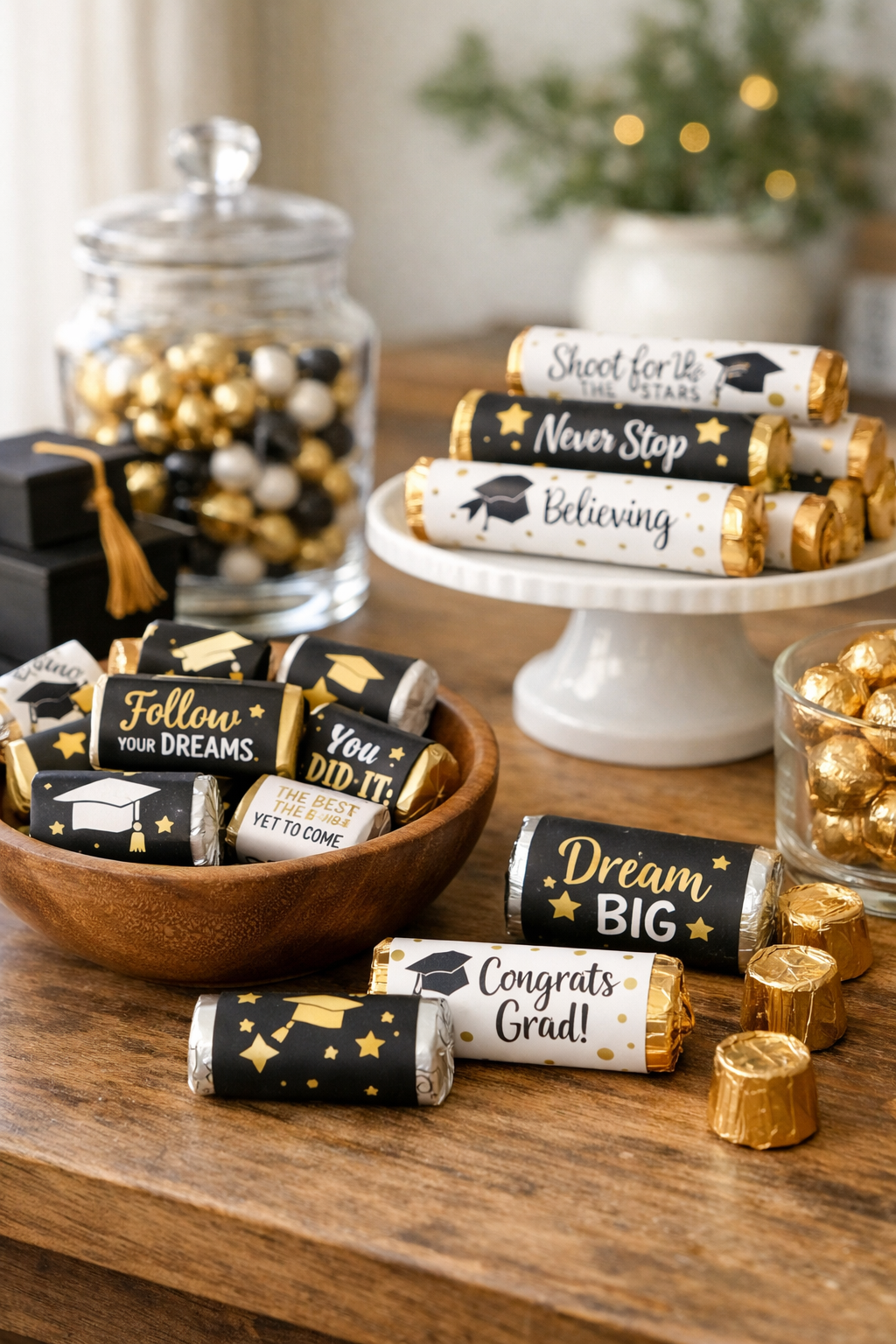 inspirational graduation candy wraps